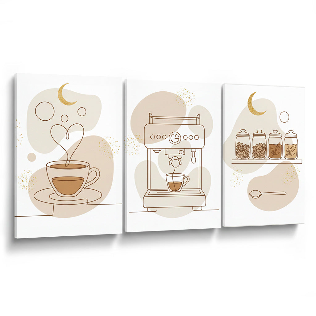 barista sanatı Kanvas Tablo