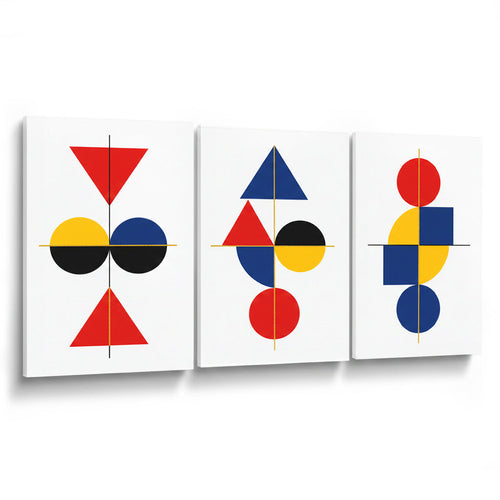 geometrik denge Kanvas Tablo