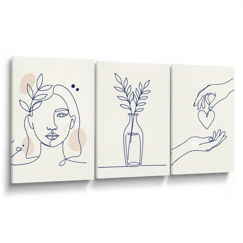 minimalist duygu Kanvas Tablo