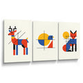 modern fauna Kanvas Tablo
