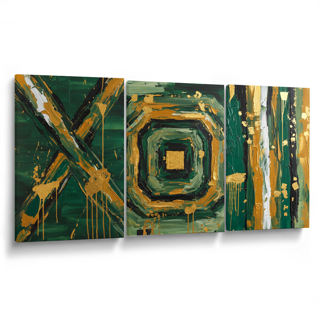 zümrüt orman Kanvas Tablo